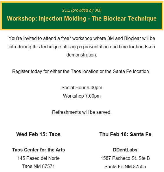 SFDDS workshops email image